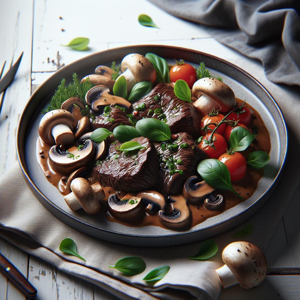 Savor the Classic: Beef Stroganoff with Mushrooms Unveiled