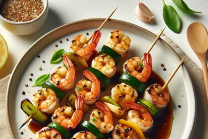 Sweet & Savory Honey Garlic Shrimp Skewers Recipe Guide