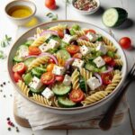 Mediterranean Delight: Greek Pasta Salad with Feta Cheese