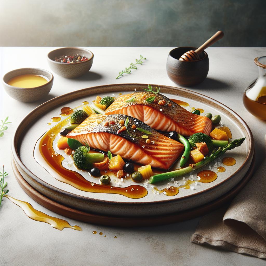 Sweet & Savory: Mastering Honey-Glazed Salmon Fillets