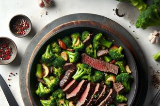 Sizzling Beef and Broccoli Skillet: A Quick Flavor Boost