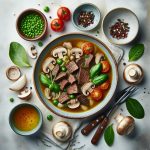 Hearty Beef and Mushroom Soup: A Savory Comfort Classic