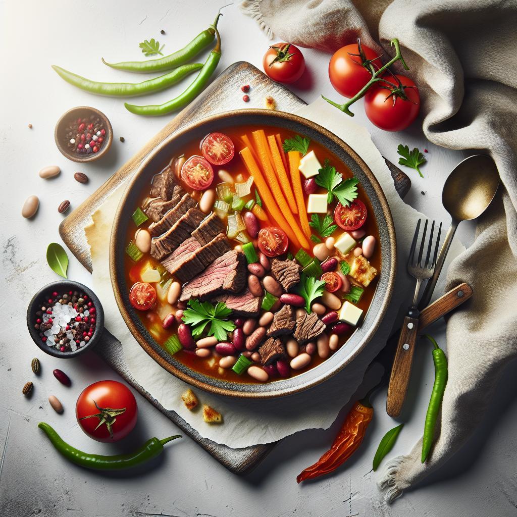 Hearty Beef & Bean Soup: A Nutritious Comfort Classic