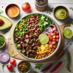 Flavor-Packed Beef and Bean Burrito Bowls: A Fresh Twist