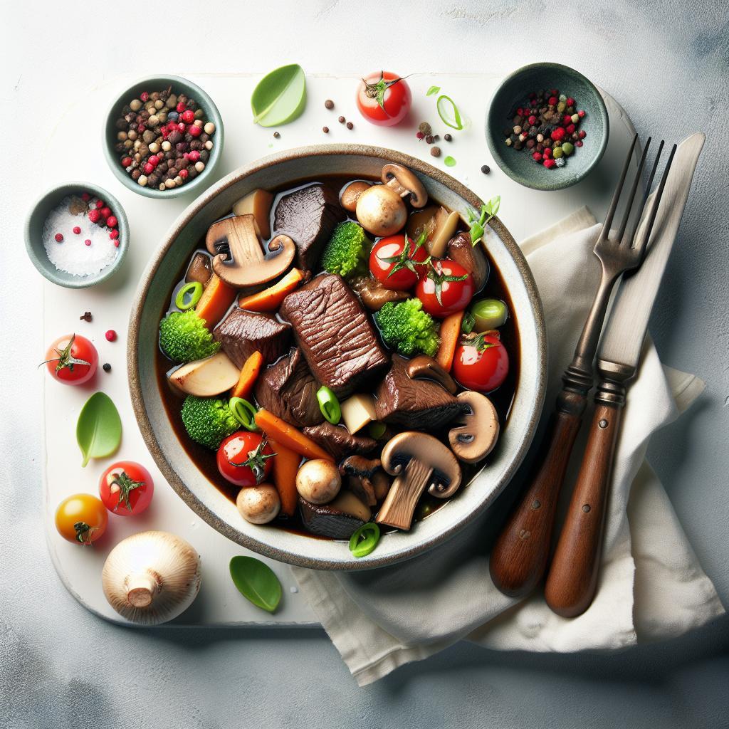 Hearty Beef and Mushroom Stew: A Savory Comfort Classic