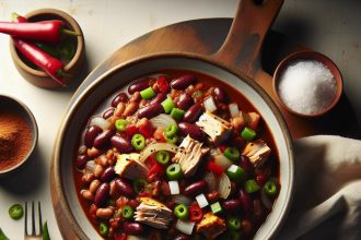 Hearty Turkey and Bean Chili: A Flavorful Comfort Classic
