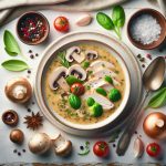 Savoring Comfort: The Art of Turkey and Mushroom Soup