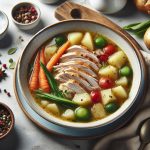 Cozy Comfort: The Delightful Blend of Turkey and Potato Soup