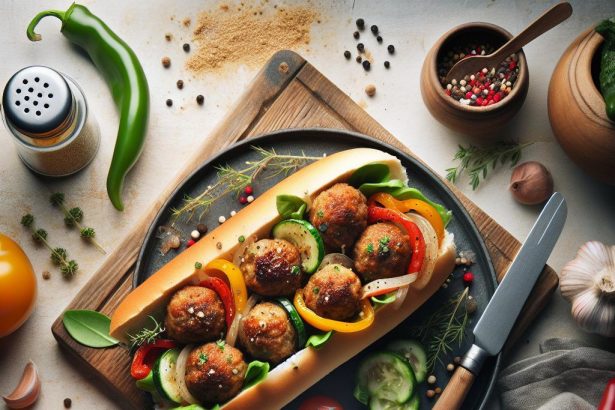 Turkish Delight: Savory Turkey Meatball Subs Uncovered