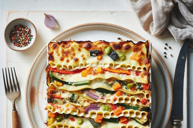 Savor the Layers: Crafting Perfect Roasted Veggie Lasagna