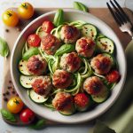 Wholesome Turkey Meatballs with Zucchini Noodle Delight