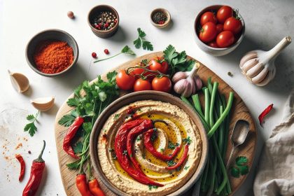Discover the Bold Flavor of Homemade Roasted Red Pepper Hummus