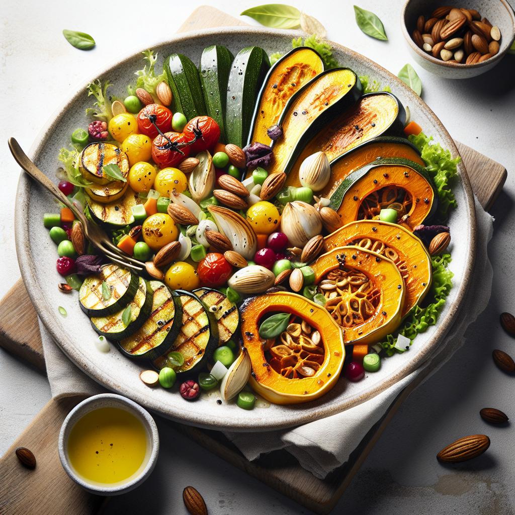 Harvest Bliss: Crafting the Perfect Roasted Squash Salad