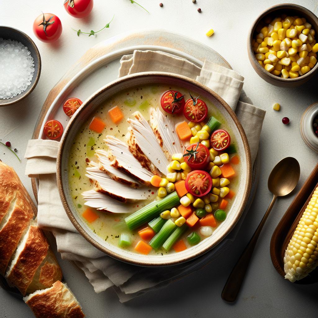 Savoring Tradition: The Rich Delight of Turkey and Corn Soup