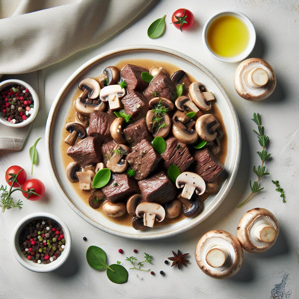 Savor the Classic: Beef Stroganoff with Mushrooms Unveiled