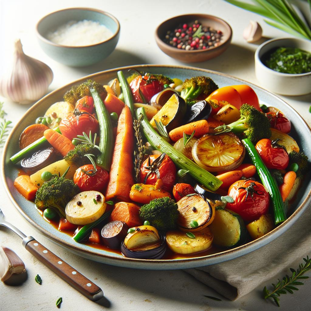 Hearty Roasted Vegetable Stew: A Comfort in Every Spoon