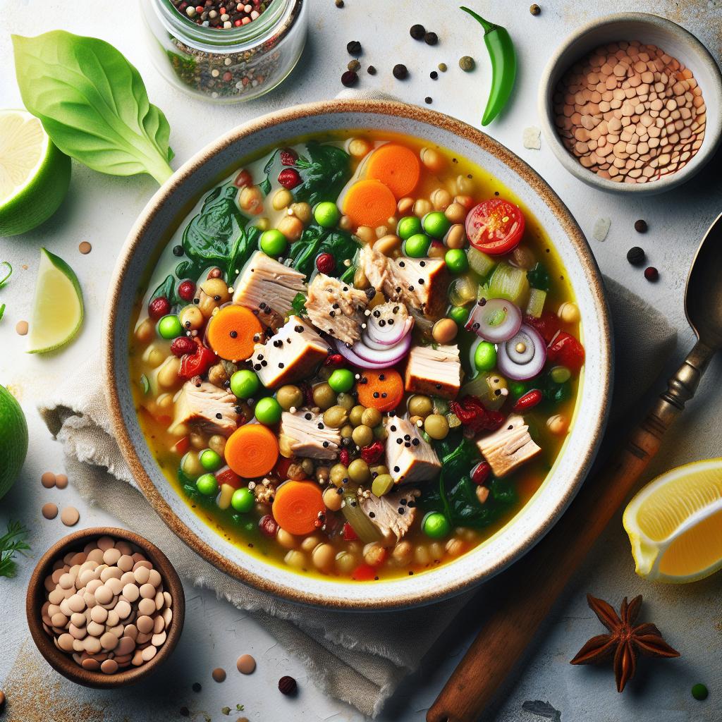 Hearty Turkey and Lentil Soup: A Nutritious Winter Delight