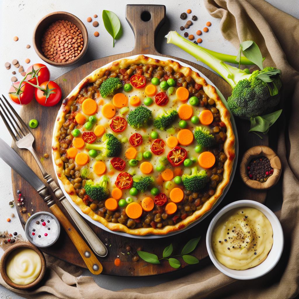 Hearty Vegetarian Lentil Shepherd's Pie: Comfort in Every Bite