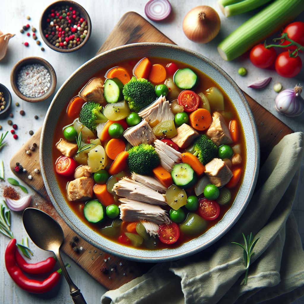 Hearty Turkey and Vegetable Stew: A Nutritious Comfort Dish