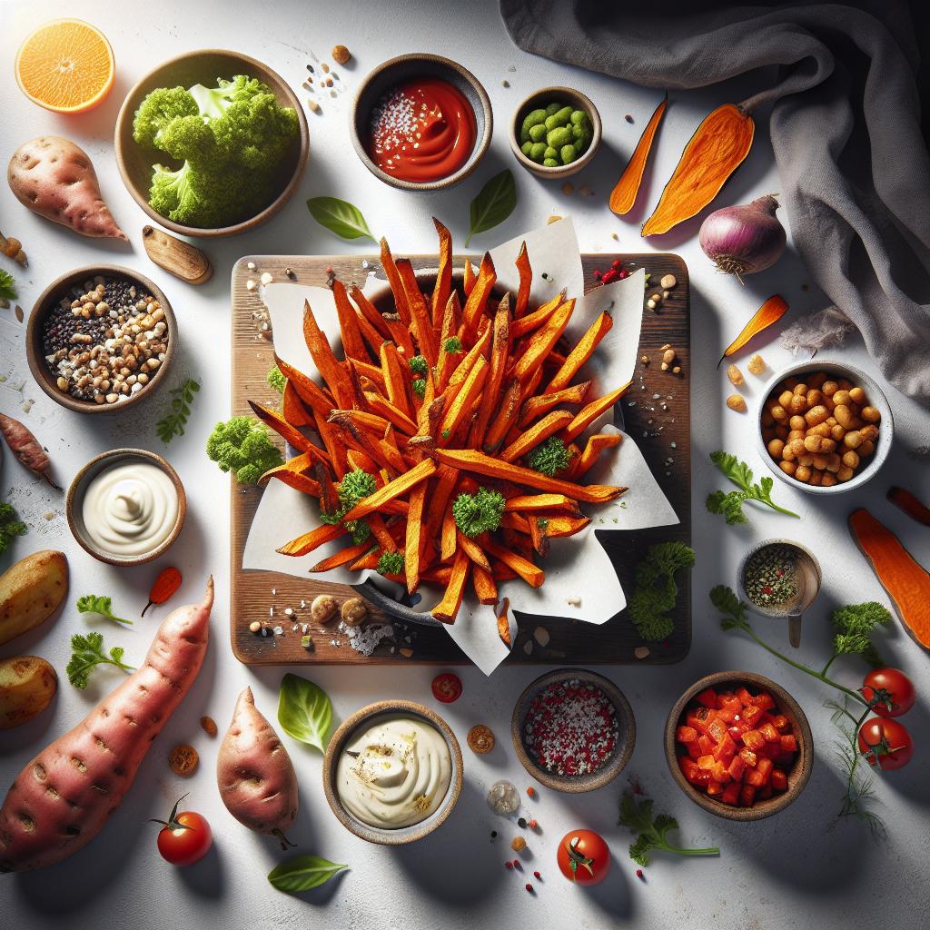 Crispy Roasted Sweet Potato Fries: A Healthy Snack Twist