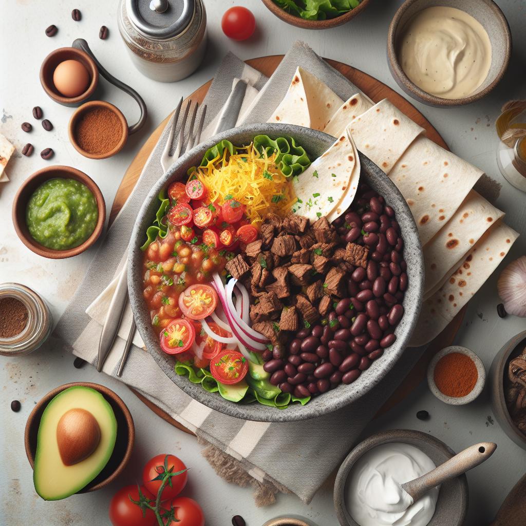 Flavor-Packed Beef and Bean Burrito Bowls: A Fresh Twist