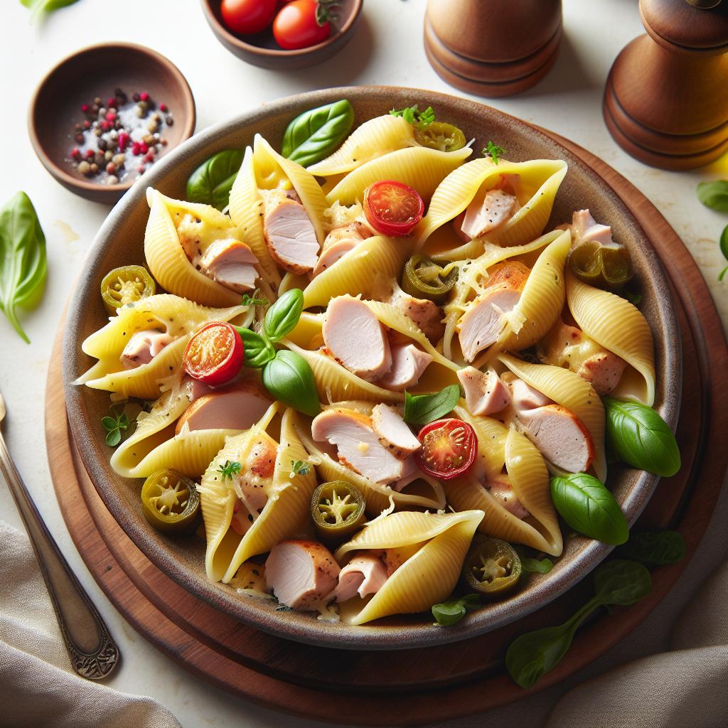 Savory Turkey & Cheese Stuffed Shells: A Flavorful Delight
