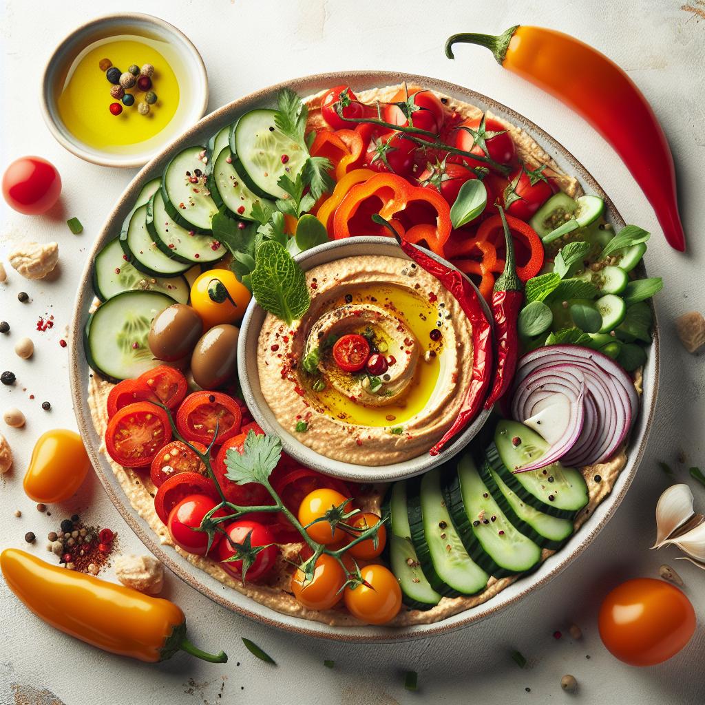 Unlock Flavor: The Art of Roasted Red Pepper Hummus