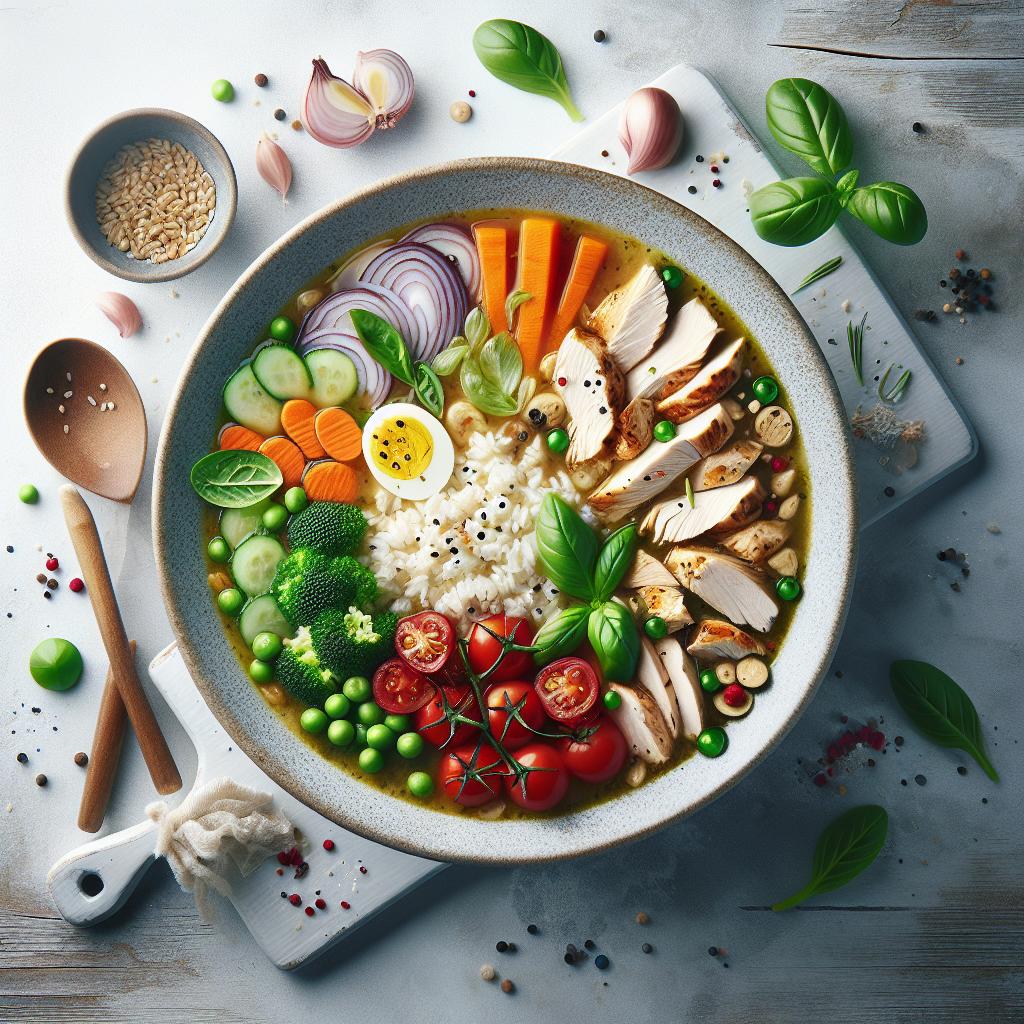 Hearty Chicken and Rice Soup: Comfort in Every Spoonful