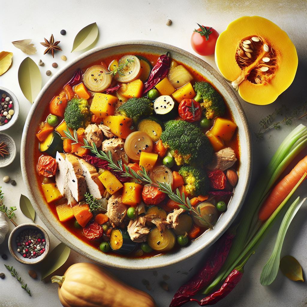 Hearty Turkey and Squash Stew: A Flavorful Fall Feast