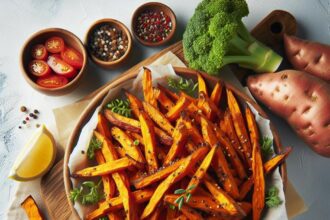 Crispy Roasted Sweet Potato Fries: A Healthy Snack Twist