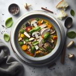 Savoring Turkey and Mushroom Soup: A Hearty, Savory Classic
