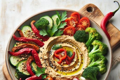Unlock Flavor: The Art of Roasted Red Pepper Hummus