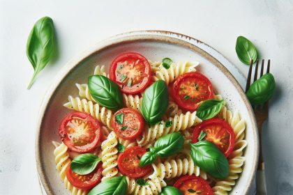 Savor the Flavor: Creamy Tomato Pasta with Fresh Basil
