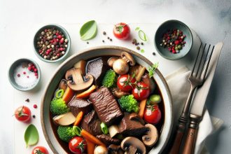 Hearty Beef and Mushroom Stew: A Savory Comfort Classic