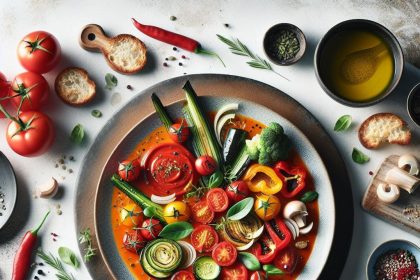 Savor the Flavor: Roasted Tomato & Red Pepper Soup Delight