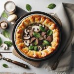 Hearty Beef and Mushroom Pot Pie: Comfort in Every Bite