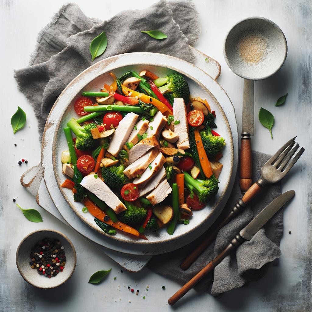 Savor the Flavor: Turkey and Vegetable Stir Fry Delight